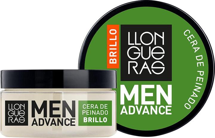 Actual product image Llongueras MEN ADVANCE BRILLO cera de peinado 85 ml (Hair wax, 85 ml)