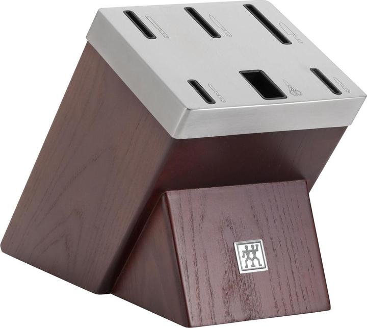 Actual product image Zwilling 38448-007-0 Self-sharpening knife block ash 7-TLG.