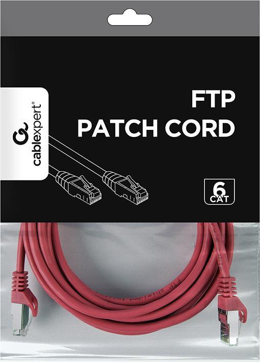 Produktbild Cablexpert PP6-5M/RO (F/UTP, CAT6, 5 m)