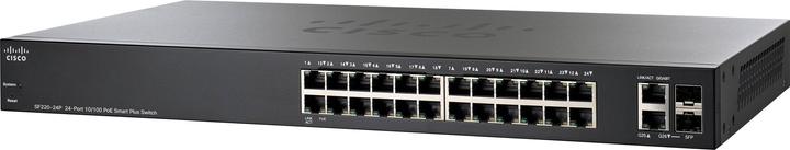 Actual product image Cisco SF220-24P: 24 Port Smart Plus Switch (24 Ports)