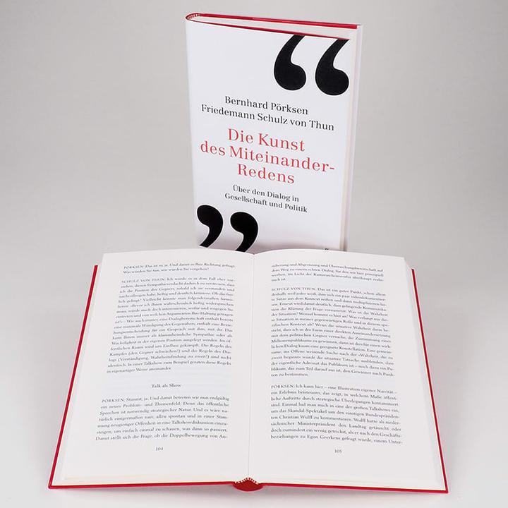 Actual product image Die Kunst des Miteinander-Redens (German, Bernhard Pörksen, Friedemann Schulz of Thun, 2020)