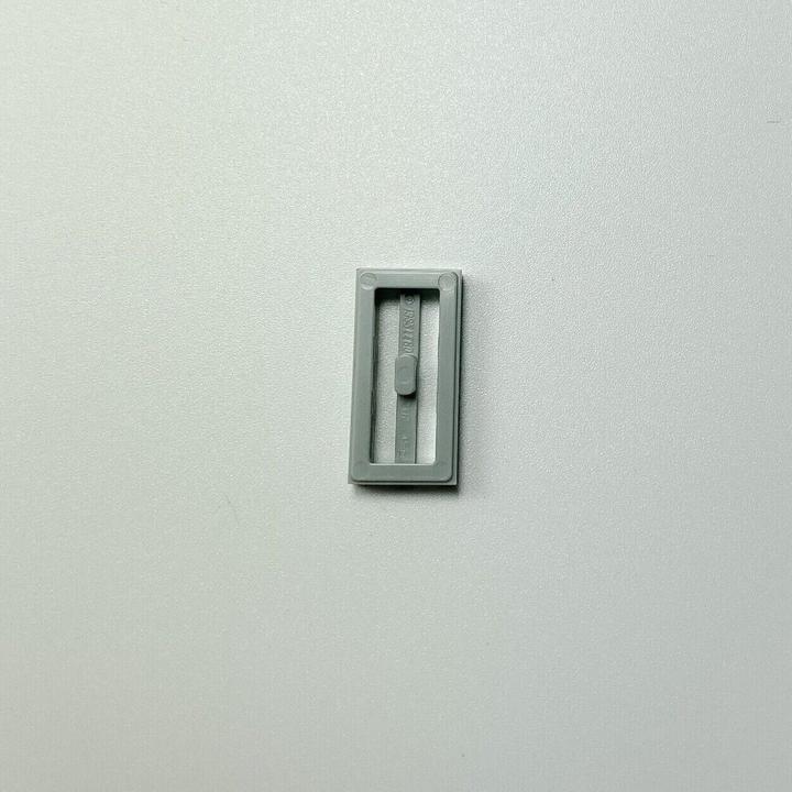 Immagine prodotto LEGO Piastrelle a griglia 1x2 Grigio chiaro - 2412b NUOVO! Quantità 100x (LEGO Classic)