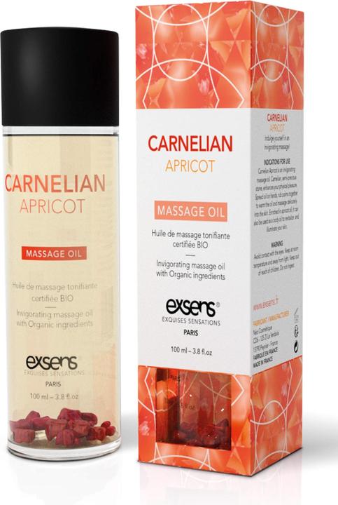 Actual product image Exsens Erotic Massage Oil Apricot (100 ml)