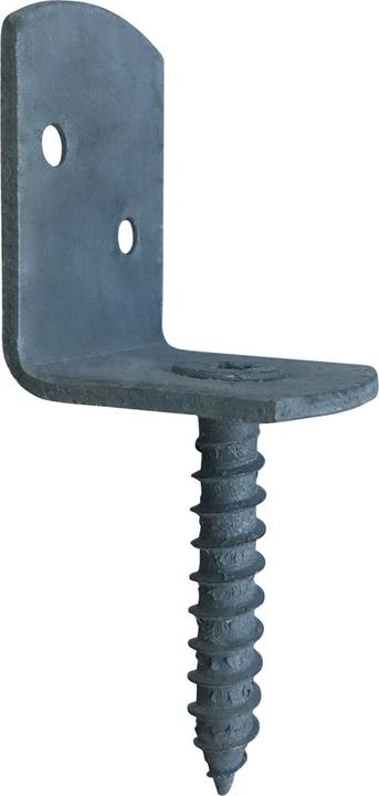 Actual product image Hadra Wattle fence fitting + fence rail T hot-dip galvanised (Braided fence fittings)