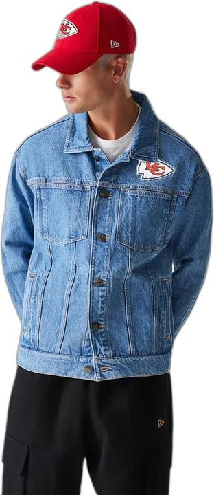 Actual product image New Era Kansas City Chiefs denim jacket Kanchi (L)