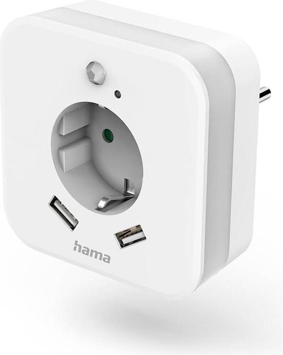 Hama 00223498 LED-Nachtlicht mit Bewegungsmelder LED Tageslichtweiss Weiss