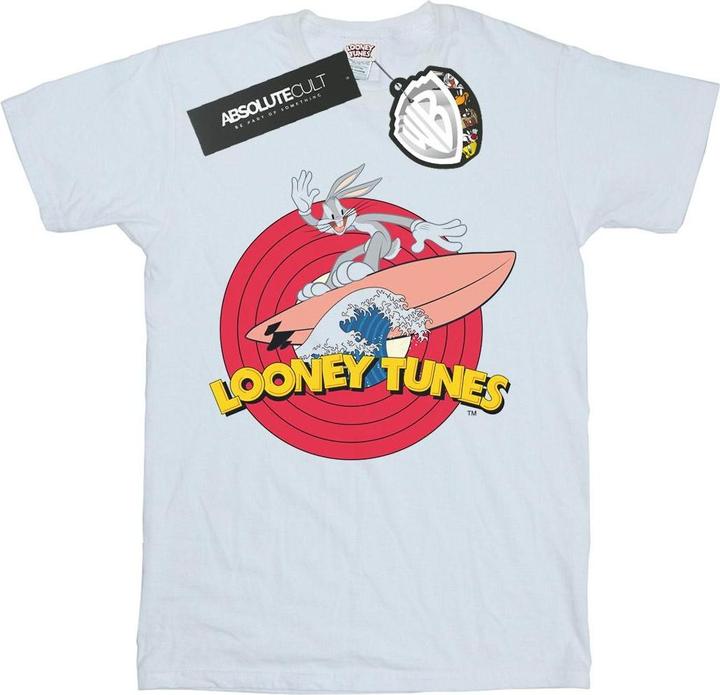 Looney Tunes Bugs Bunny Surfing TShirt (S)