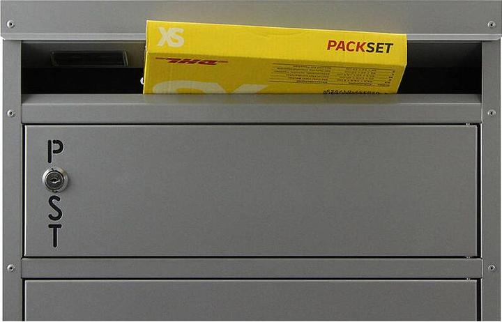 Produktbild SafePost 65 TIAMAT Paketkasten silbergrau + 2 Sch.