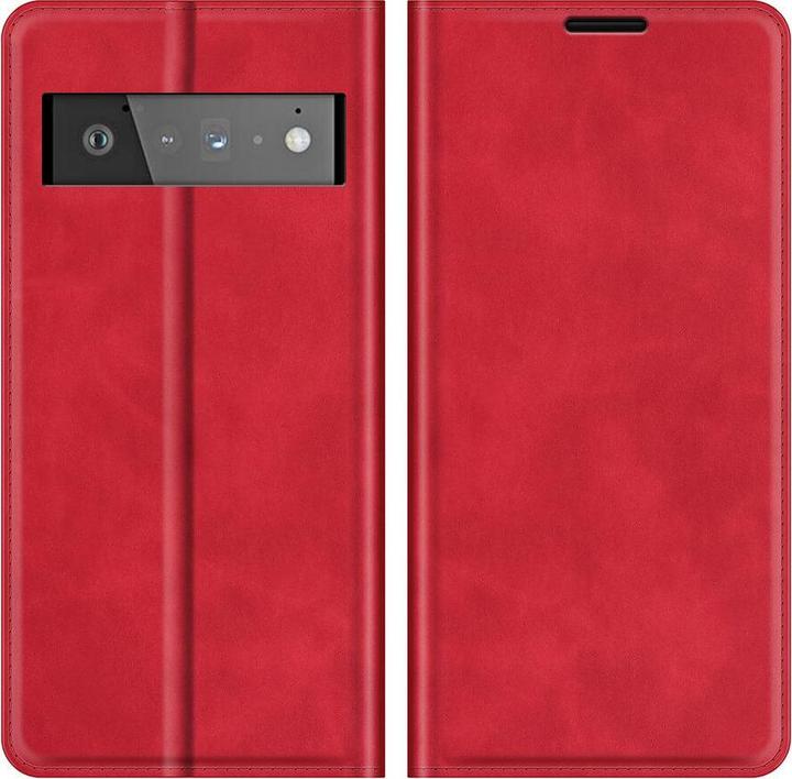 Actual product image Cover-Discount Google Pixel 6 Pro - Stand Flip Case Cover red (Google Pixel 6 Pro)