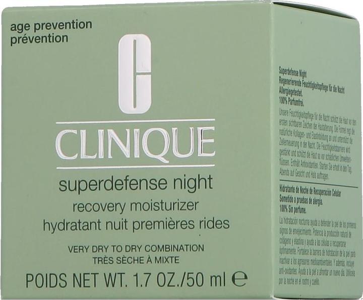 Actual product image Clinique Superdefense Night Recovery Moisturiser (50 ml, Night cream)