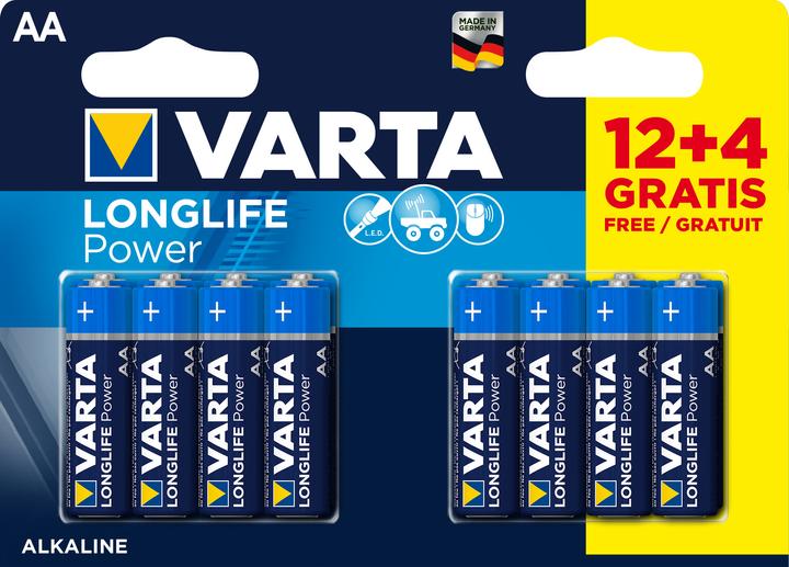 Produktbild Varta Longlife Power (16 Stk., AA, 2850 mAh)