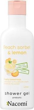 Nacomi Shower Gel Shower Gel Peach & Lemon Sorbet 300Ml (300 ml)