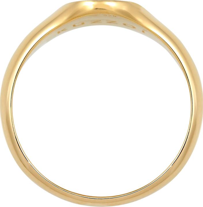 Produktbild Kuzzoi Ring Basic Cool Siegelring Herren Matt 925 Silber (66, 925 Silber)