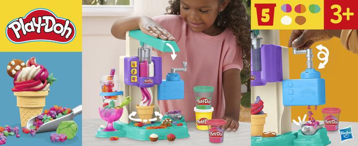 Actual product image Play-Doh Colourful Rainbow Ice Cream Maker
