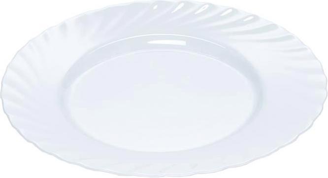 Actual product image Luminarc Plate Trianon Ø24,5cm white (1 x)