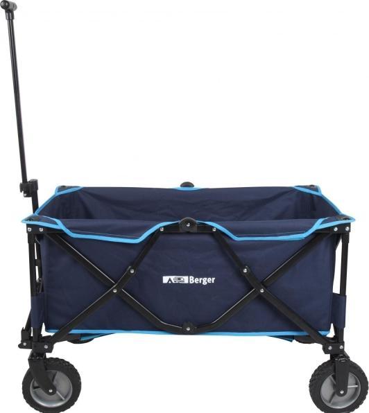 Produktbild Berger Bollerwagen blau 129 Liter