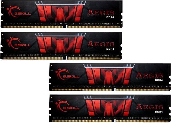 Produktbild G.Skill Aegis (4 x 16GB, 2400 MHz, DDR4-RAM, DIMM)