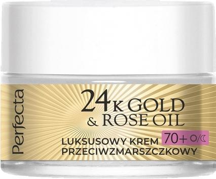 Immagine prodotto Perfecta Oro 24K e Olio di Rosa Crema Antirughe 70+ 50Ml (50 ml)