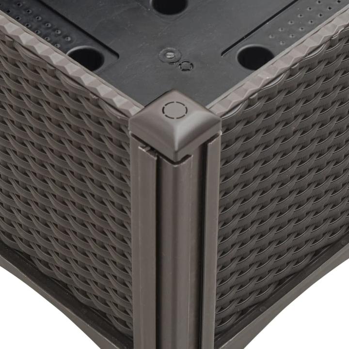 Actual product image VidaXL Planter with trellis PP