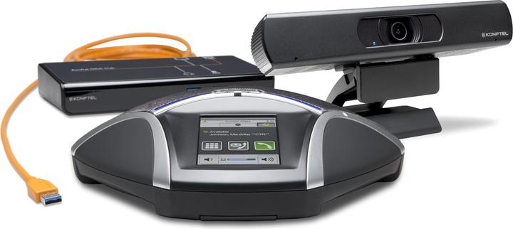 Actual product image Konftel C2055Wx video conferencing system for up to 12 people consisting of CAM20 55Wx and HUB