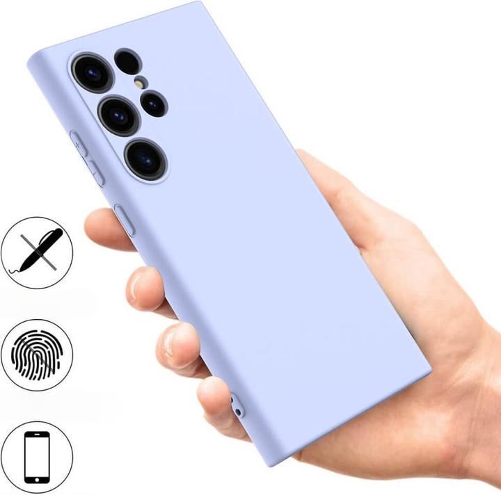 Produktbild Cover-Discount Silikon Gummi Hülle violett (Samsung Galaxy S24 Ultra)