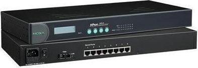 Moxa NPORT 5650-8-M-SC - 8-Port RS-232422485 Rackmount Device Server mit Multimode-Glasfaser (SC-Anschlus