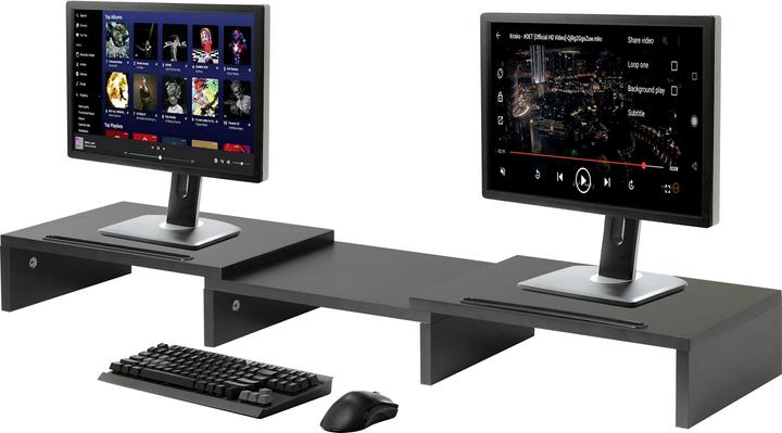 Produktbild SpeaKa Professional SP-MR-202 Monitor-Ständer für zwei Monitore