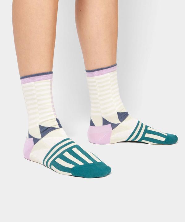 Produktbild DillySocks Socken "Premium pastel tile" ecru (Einzelpack, 39 - 41)
