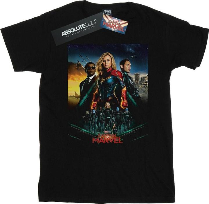 Captain Movie Starforce Poster TShirt (L)
