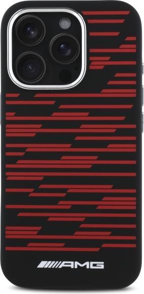 Produktbild Mercedes AMG AMHMP16X24SSRRK iPhone 16 Pro Max 6.9" czarny/black hardcase Silicone Graphics MagSafe (Apple iPhone 16 Pro Max)