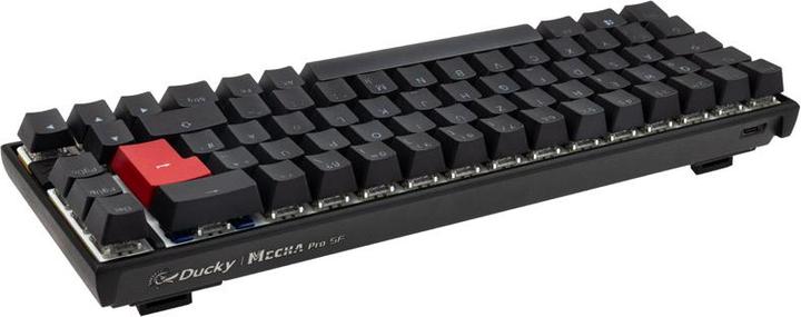 Actual product image Ducky Mecha Pro SF Gaming Keyboard - Cherry MX-Speed-Silver (DE, Cable)