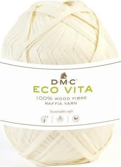 Produktbild DMC Cable Stoffgarn Eco Vita Raffia 50 g, Ecru, Packungsgrösse (100 m)