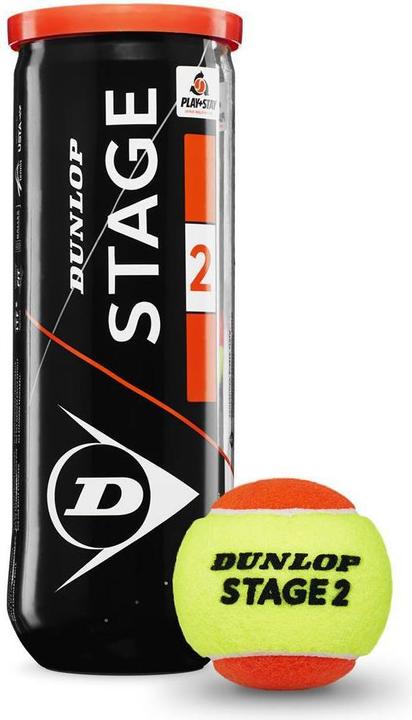 Produktbild Dunlop Tennis Balls Stage 2 Orange Itf