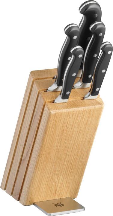 WMF Messerblock Set 6-tlg. bestückt SPITZENKLASSE PLUS Buche