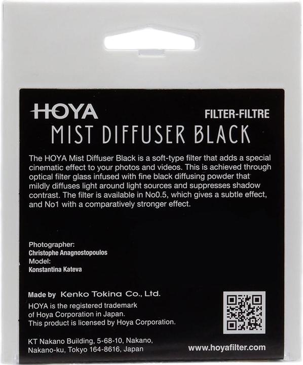 Produktbild Hoya Mist Diffuser Black No1 (67 mm, Effekt Filter, 67 mm)