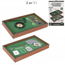 Produktbild Mister Gadget 2in1 Casino-Spiel Black Jack und Roulette