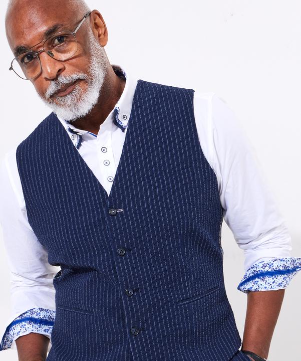 Immagine prodotto Joe Browns Pinstripe Seersucker Suit Waistcoat (Banda radio 38 (2600 MHz))