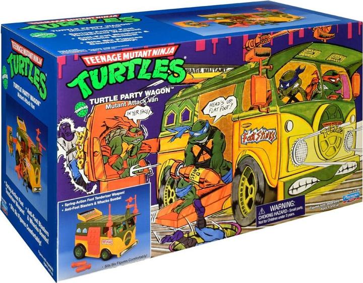 Image du produit Playmates Les Tortues Ninja véhicule Classic Turtle Party Wagon