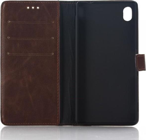Produktbild MU Classic Crazy Horse Leder Hülle (Sony Xperia M4 Aqua)