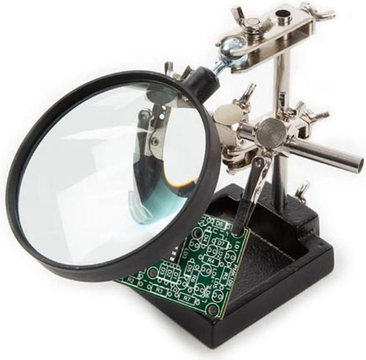 Image du produit Velleman Troisième Main Avec Loupe