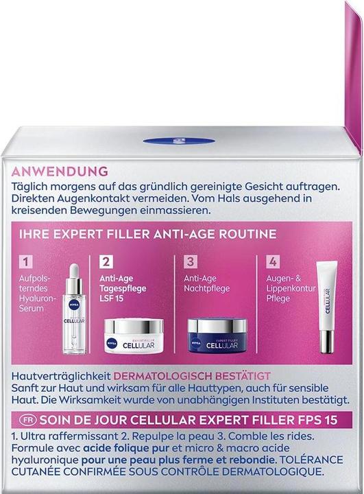 Actual product image NIVEA Cellular Expert Filler Day Care (50 ml, Day cream, SPF 15)