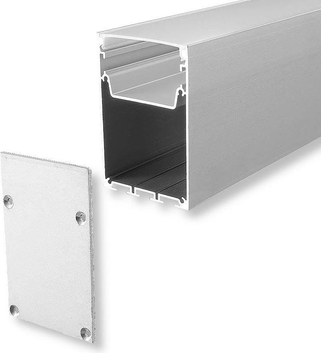 Image du produit V-TAC Profil Aluminiowy 2mb Anodowany Klosz Mleczny 50x75mm VT-8127