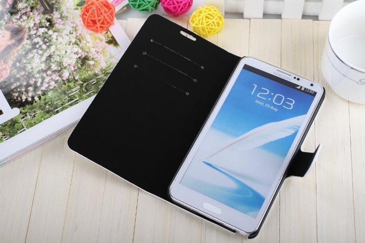 Actual product image König Design Protective cover mobile case (flip landscape) for mobile Samsung Galaxy S5 / S5 Neo black (Samsung Galaxy S5, Samsung Galaxy S5 Neo)
