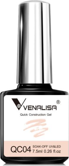 Venalisa Quick Construction Gel Beige Nude UV/LED (Beige Nude, UV-Gel Lack)