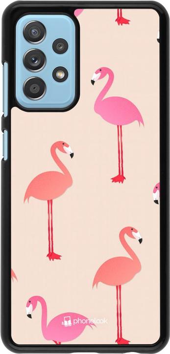 Produktbild PhoneLook Hülle Pink Flamingos Pattern (Samsung Galaxy A52)