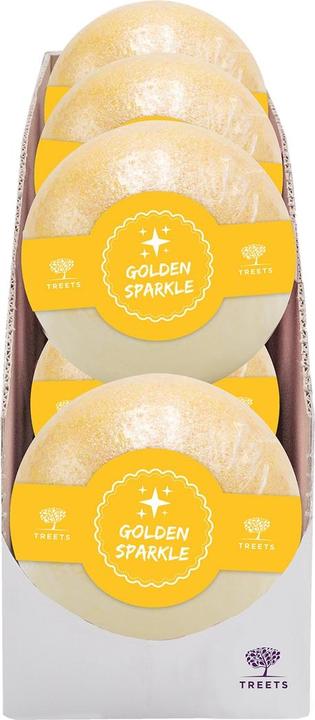 Tinti Glitzer Golden Sparkle (Badekugeln)
