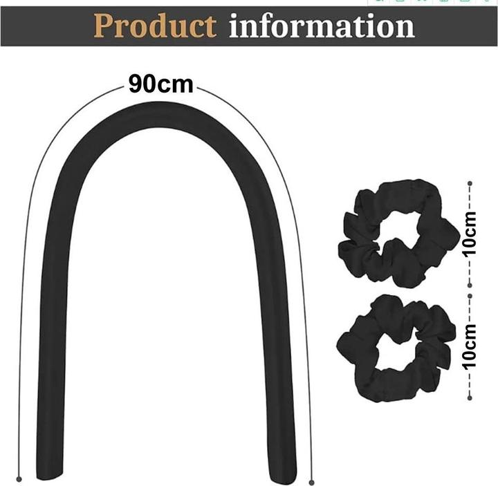 Immagine prodotto ASMI Soft Heatless Curling, Lockenwickler ohne Hitze, 3-teilig
