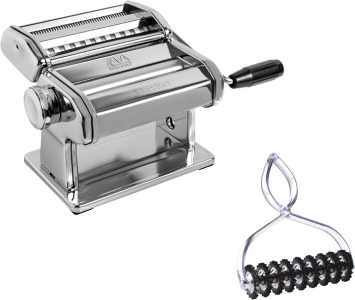 Produktbild Marcato Nudelmaschine Set Atlas 150 Classic mit Teigrad Pasta Bike