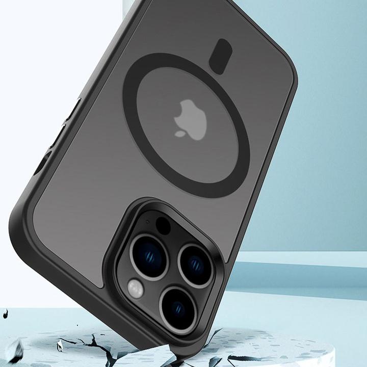 Actual product image Cadorabo Case for Apple iPhone 12 / 12 PRO compatible with Magsafe Protective Cover (Apple iPhone 12, Realme 12 Pro+)