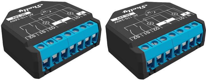 Actual product image Shelly Plus 2PM (Switch actuator)